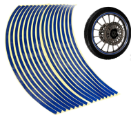 СВЕТЛООТРАЗИТЕЛНИ СТИКЕРИ ЗА ДЖАНТИ - СИНИ