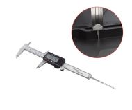 Ψηφιακή ηλεκτρονική δαγκάνα από ανοξείδωτο ατσάλι LCD οθόνη 150mm