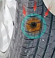 КОМПЛЕКТ ЗА РЕМОНТ НА ​​ГУМИ x10 РАЗМЕР - S - 5.3mm x 11.7mm