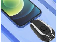 Τηλέφωνο 1500mah Μπρελόκ Φορτιστής μπαταρίας κινητού USB Type-C