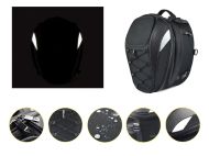 Rucsac moto 39 L cască moto geantă impermeabilă scaun 2 în 1