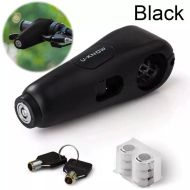 Dispozitiv de inchidere cu alarma pentru motociclete, scuter, bicicleta, ATV negru