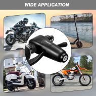 Dispozitiv de inchidere cu alarma pentru motociclete, scuter, bicicleta, ATV negru
