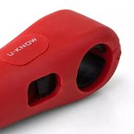 Dispozitiv de inchidere cu alarma pentru motociclete, scuter, bicicleta, ATV rosu