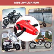 Dispozitiv de inchidere cu alarma pentru motociclete, scuter, bicicleta, ATV rosu