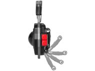 Μαγνητικός φακός ανοιχτήρι μπρελόκ led φωτός 8 σε 1