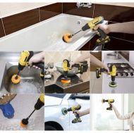 Σετ σφουγγάρια, βούρτσες και τσόχες για γυάλισμα και καθάρισμα για τρυπάνι/κατσαβίδι - 22 τεμάχια