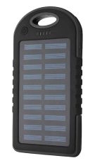Solar charger POWERBANK 5000mAh with built-in flashlight