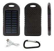 Solar charger POWERBANK 5000mAh with built-in flashlight