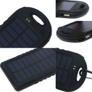 Solar charger POWERBANK 5000mAh with built-in flashlight