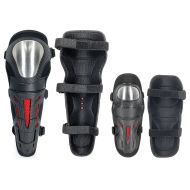 Σετ 4 ενισχυμένων προστατευτικών μαξιλαριών για αγκώνες και γόνατα μοτοσικλέτας